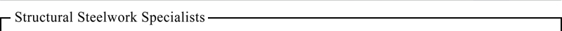 TSI Structures contact header